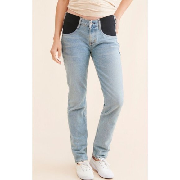 Citizens of Humanity Inga Maternity Jeans Women's Size 24 in Light Wash NWT! - Picture 1 of 9